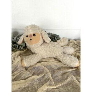 1985 Enesco imports Plush Stuffed Lamb Sheep Vintage Toy Retro White